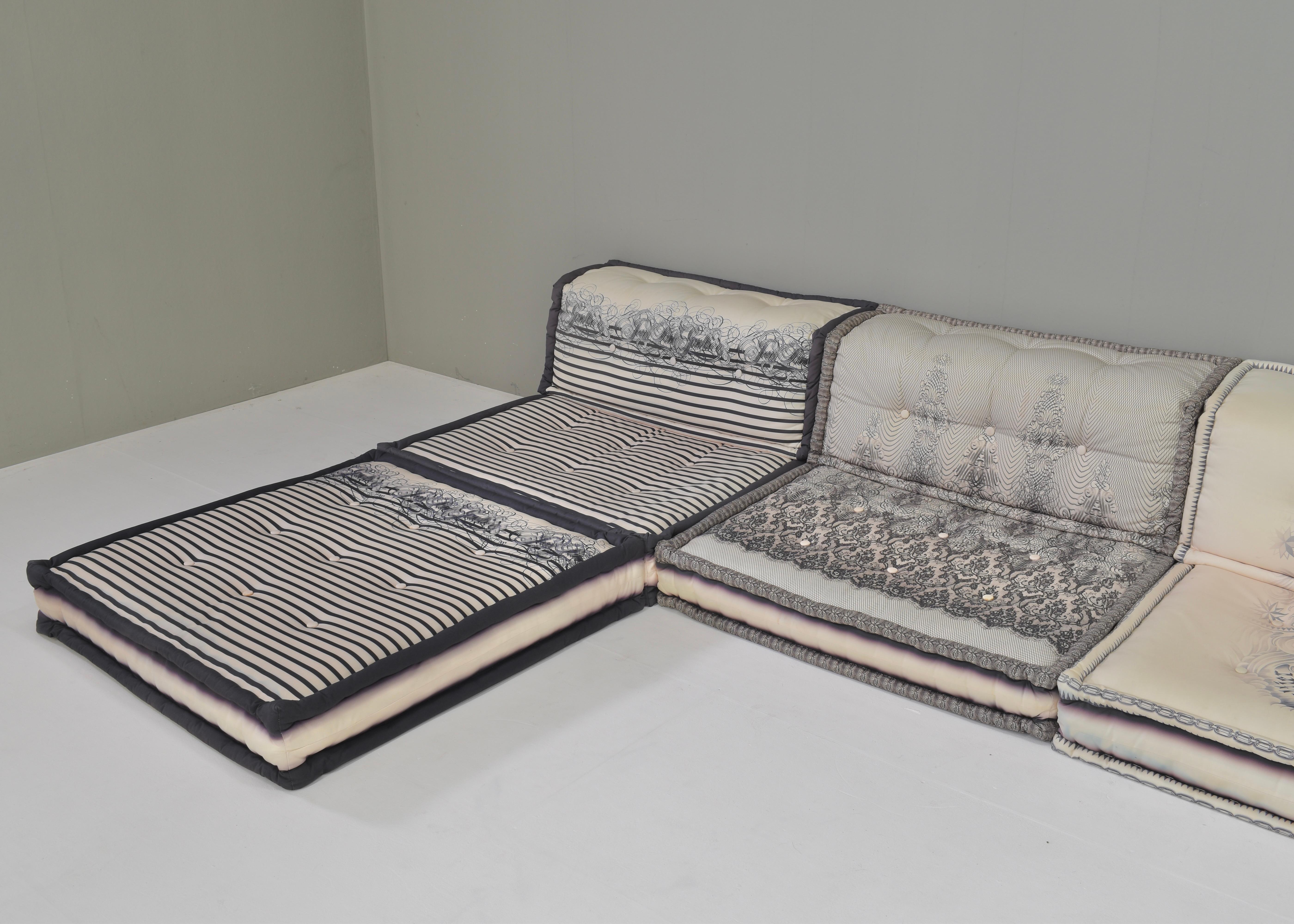 Jean Paul Gaultier Edition 'Mah Jong' Sofa by Roche Bobois / Hans Hopfer, France 2