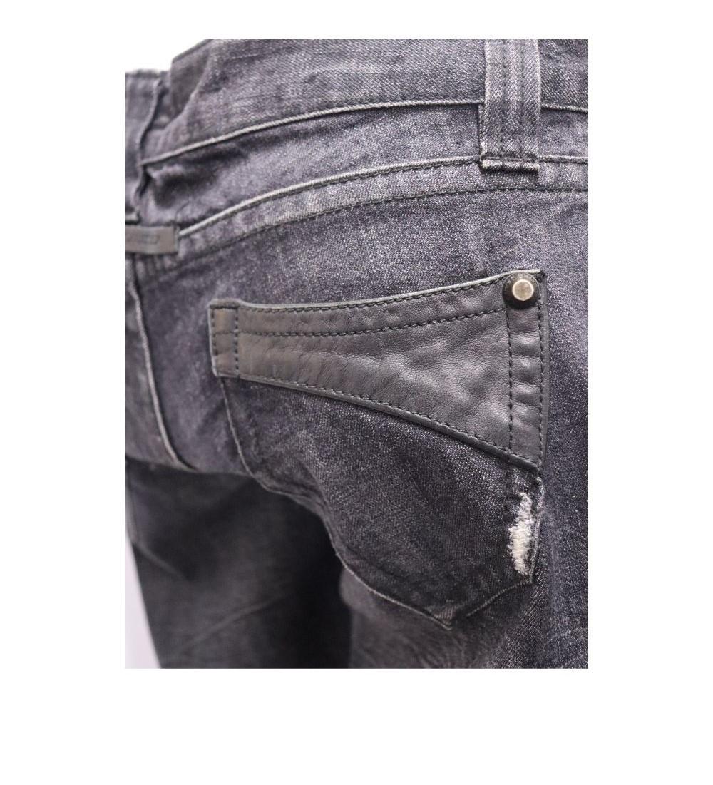 Jean Paul Gaultier Jeans vaqueros vintage de tiro bajo UE 26 en venta 3