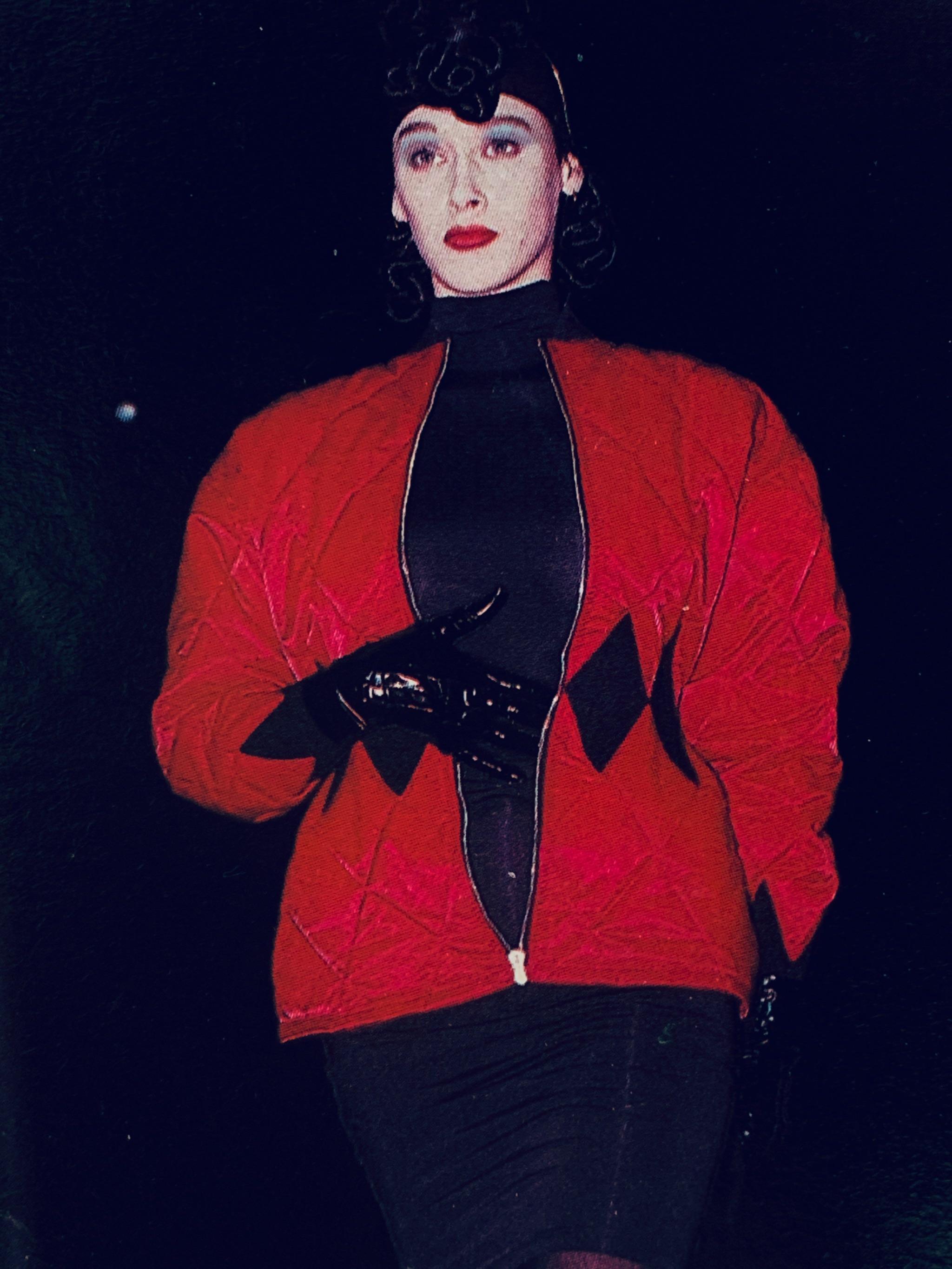 Jean Paul Gaultier F/W 1987 Forbidden Pantalon en cuir à la taille haute et à lacets en vente 4