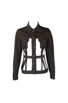 JEAN PAUL GAULTIER F/w 1989 Cutout Cage Jacket