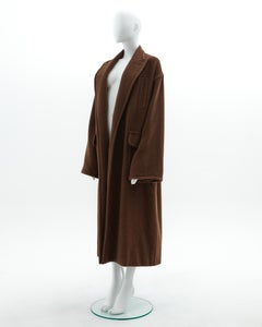 Jean Paul Gaultier F/W 1994 'Le Grand Voyage' Caramel wool coat