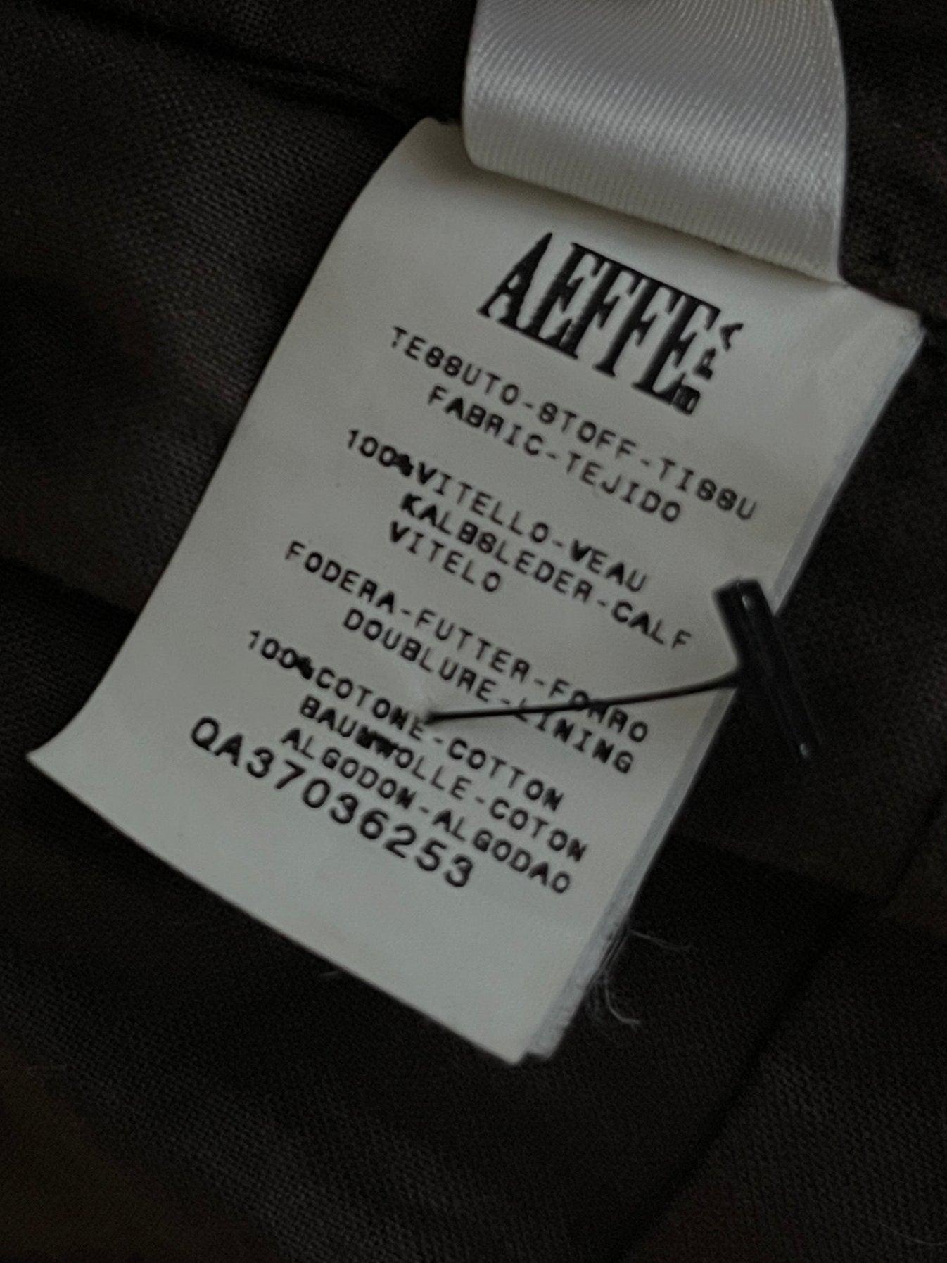 JEAN PAUL GAULTIER F/w 2001 Deconstructed Two Piece Leather Jacket en venta 12