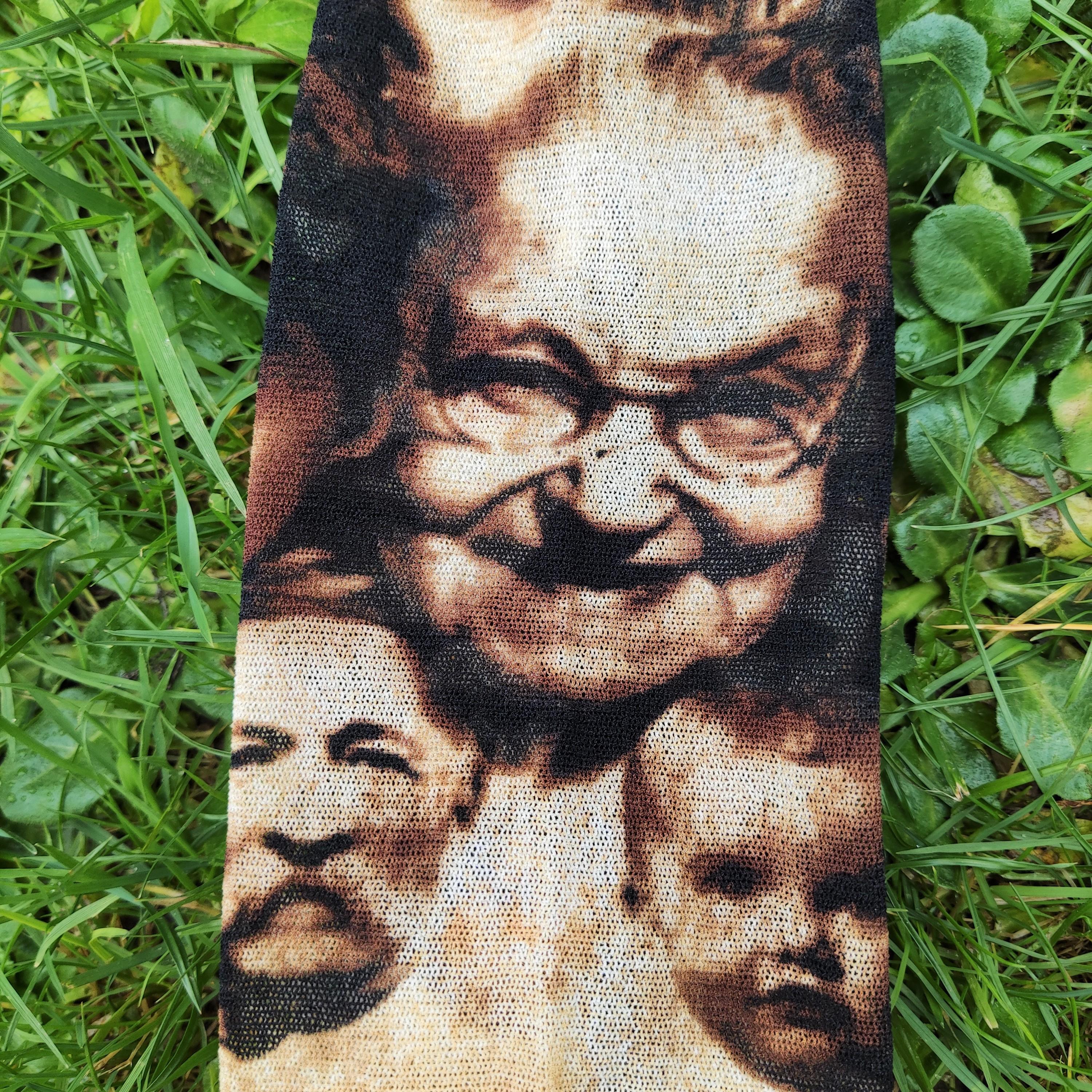 Jean Paul Gaultier Face Faces People Portrait Mesh Photos T-Shirt Top Tee 3