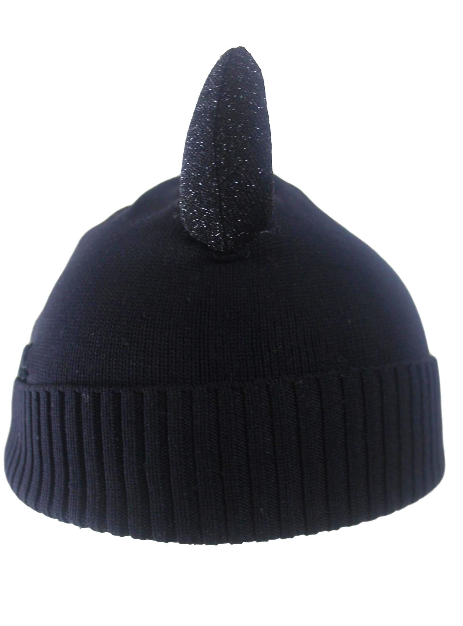 jean paul gaultier horn beanie