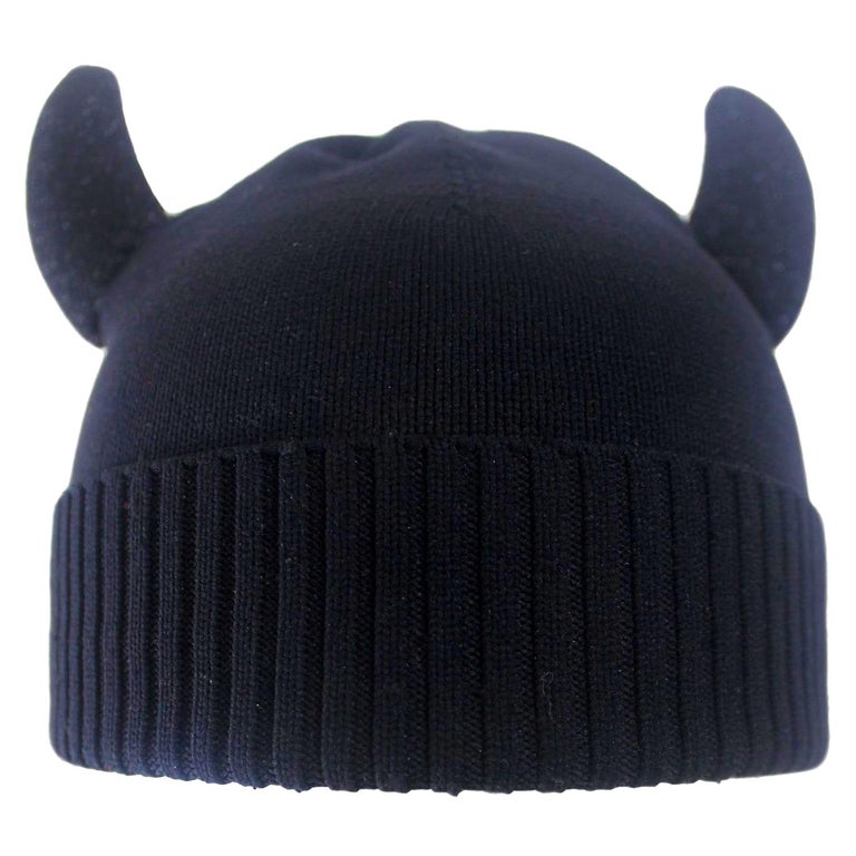 Jean Paul Gaultier Fall/Winter 1993 Horned Hat at 1stDibs | jean paul  gaultier horn hat, jean paul gaultier horn beanie, jean paul gaultier beanie
