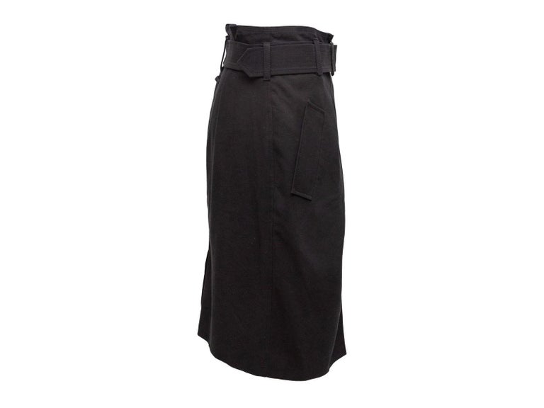 Jean Paul Gaultier Femme  Black Belted Skirt 2