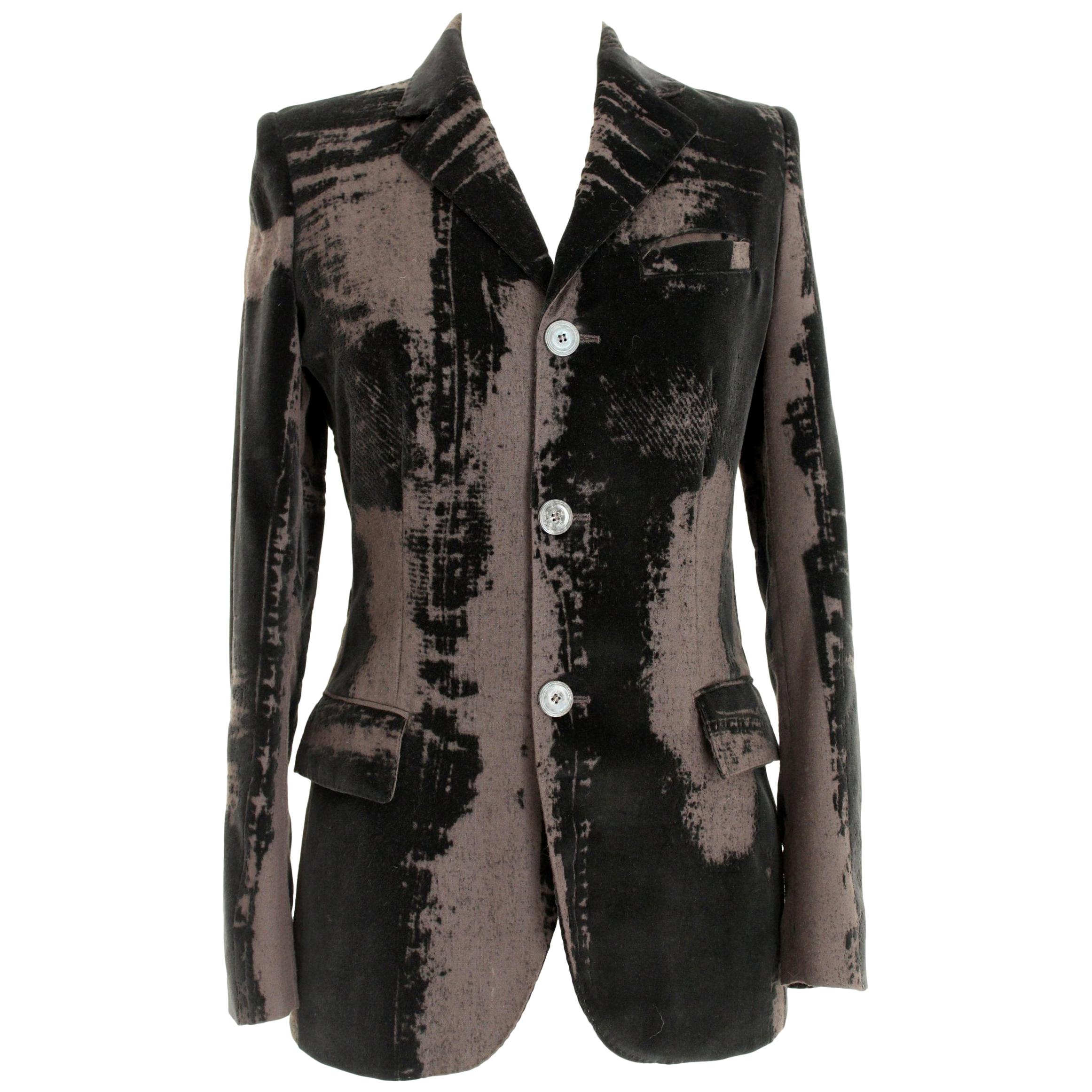 Jean Paul Gaultier Femme Brown Velvet 