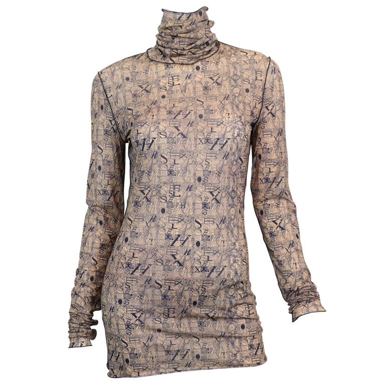 Jean Paul Gaultier Femme Explicit HOT SEX Top Dress For Sale at 1stDibs |  sextop, sextop.nwt