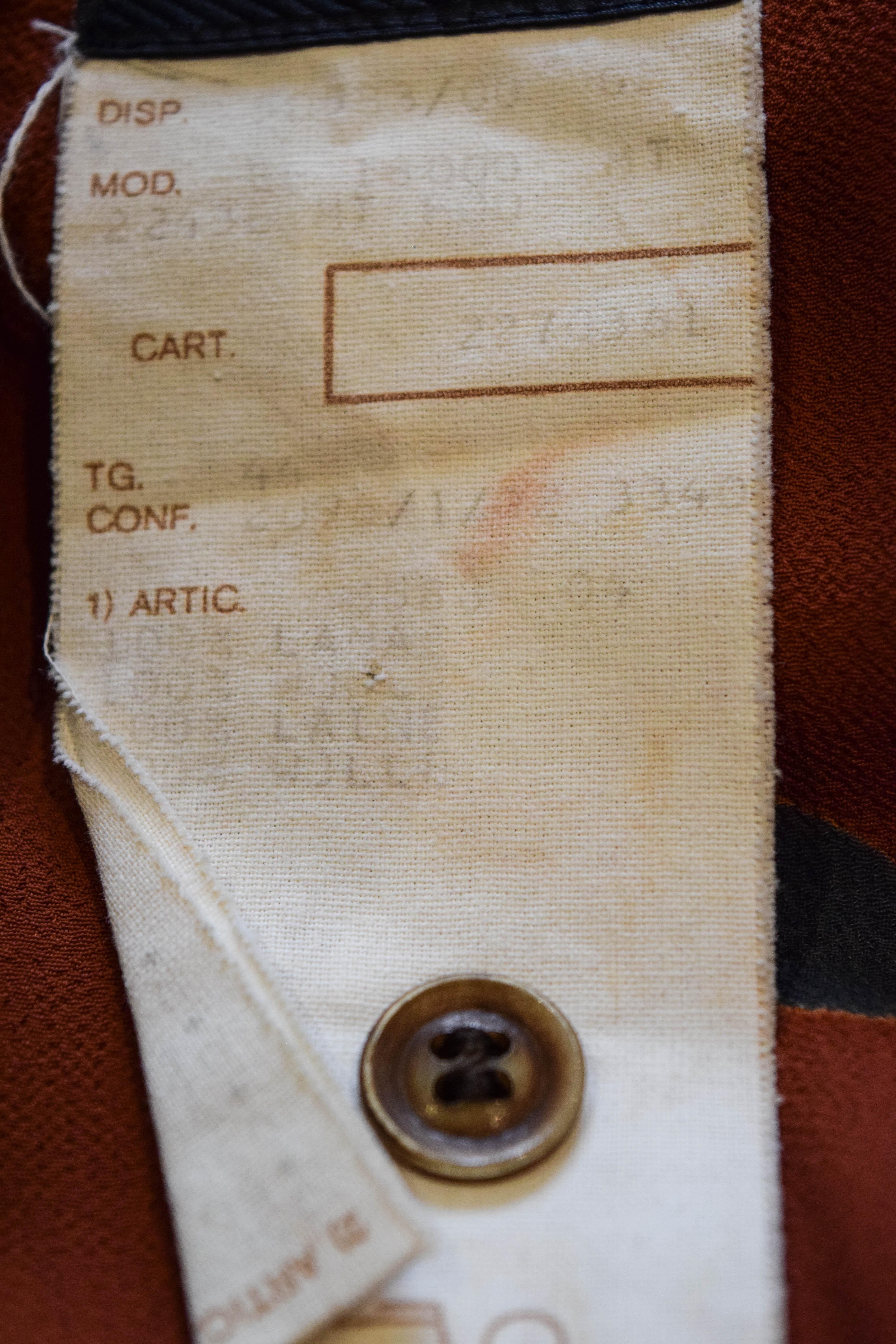 Jean Paul Gaultier Femme  Cappotto lungo foderato doppiopetto da donna in vendita 12