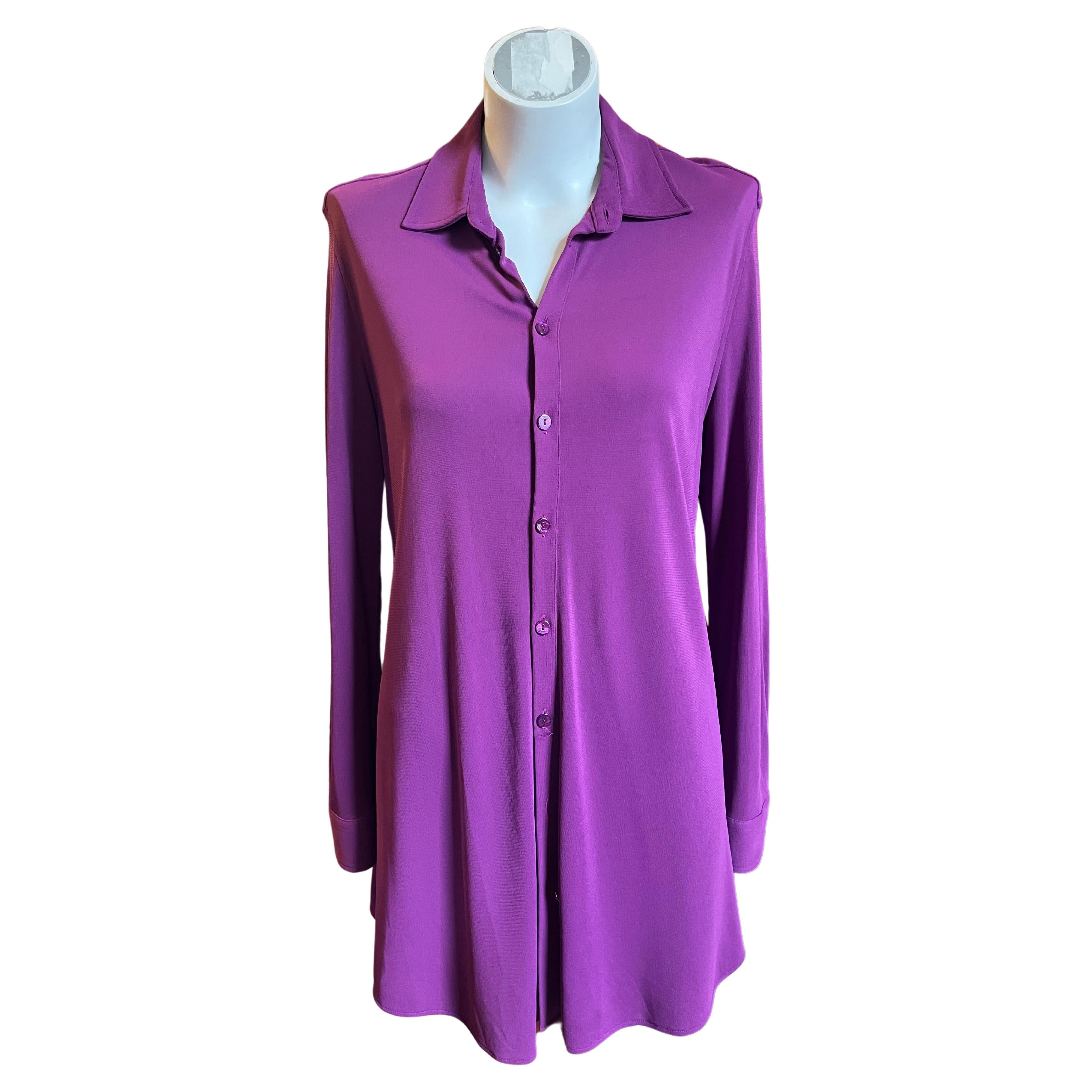 Jean Paul Gaultier Femme Purple Tunic For Sale