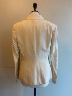 Jean Paul Gaultier Femme Ruched Silk Mix Jacket