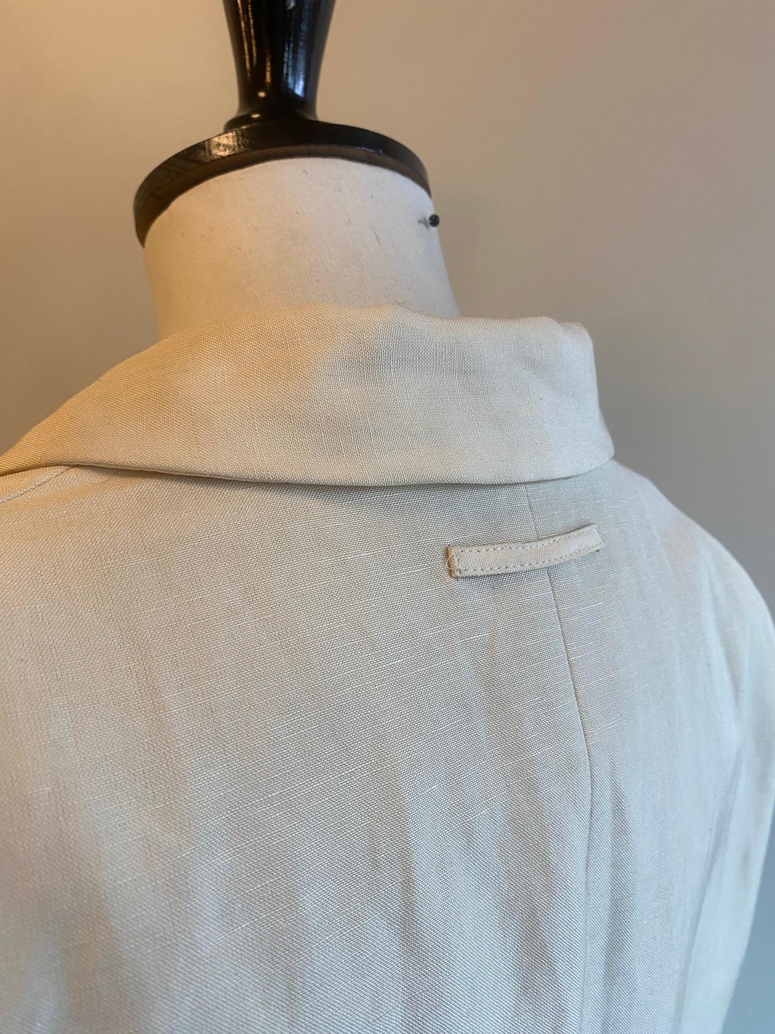 Jean Paul Gaultier Femme Ruched Silk Mix Jacket For Sale 3