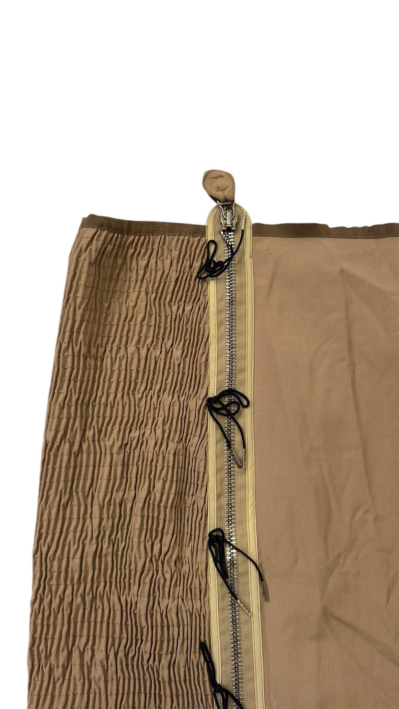 Jean Paul Gaultier Femme Skirt with Zippers - No import duty, we pay for it! For Sale 2