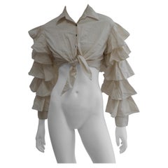 Vintage Jean Paul Gaultier Flamenco Style Cropped Shirt