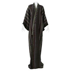 Jean Paul Gaultier Kimono-Bademantel mit Wald- und Schlangenmotiv 2002