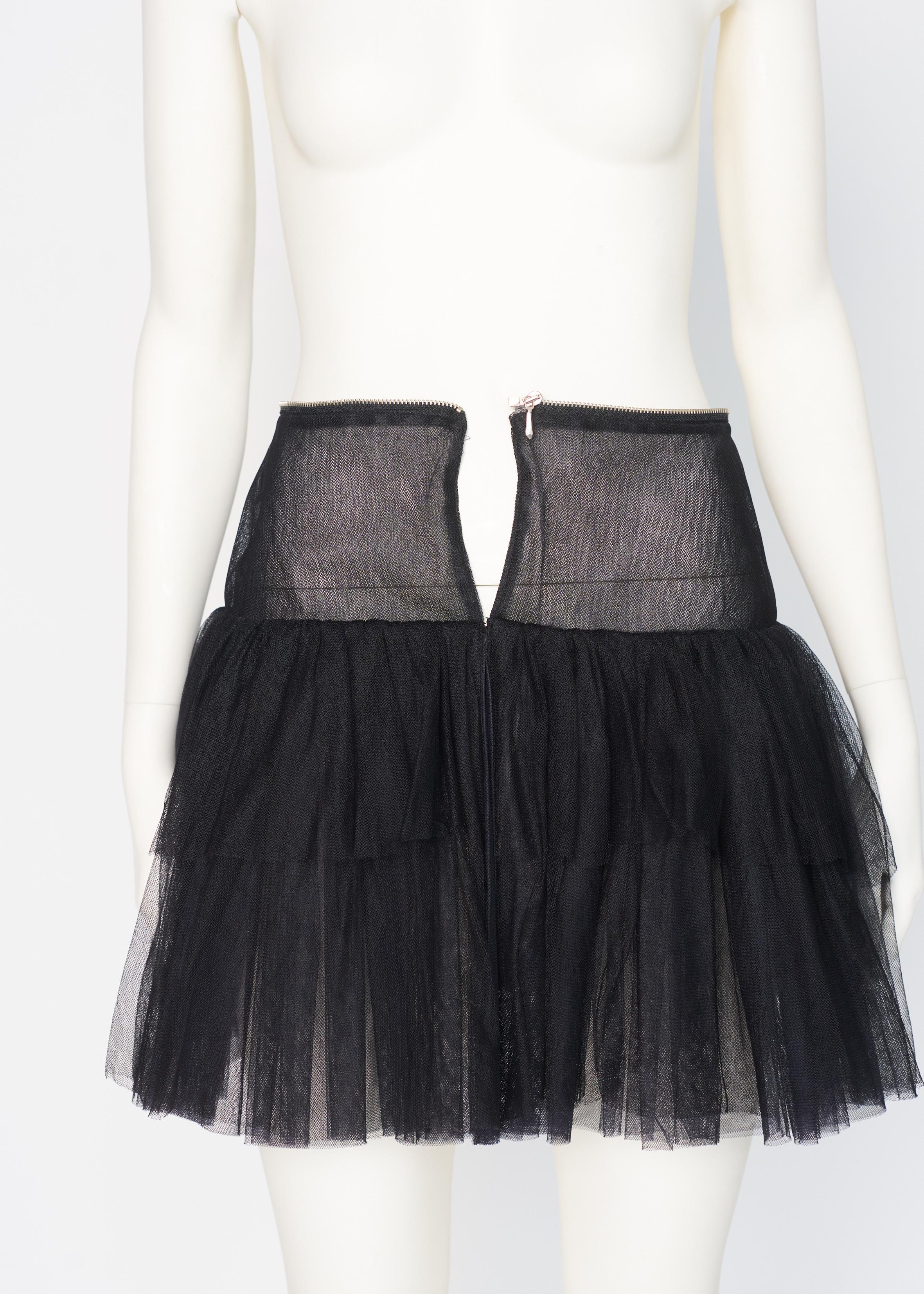 Jean Paul Gaultier Runway Frilly Tutu Blazer Jacket or Mini Dress, SS1991 For Sale 12