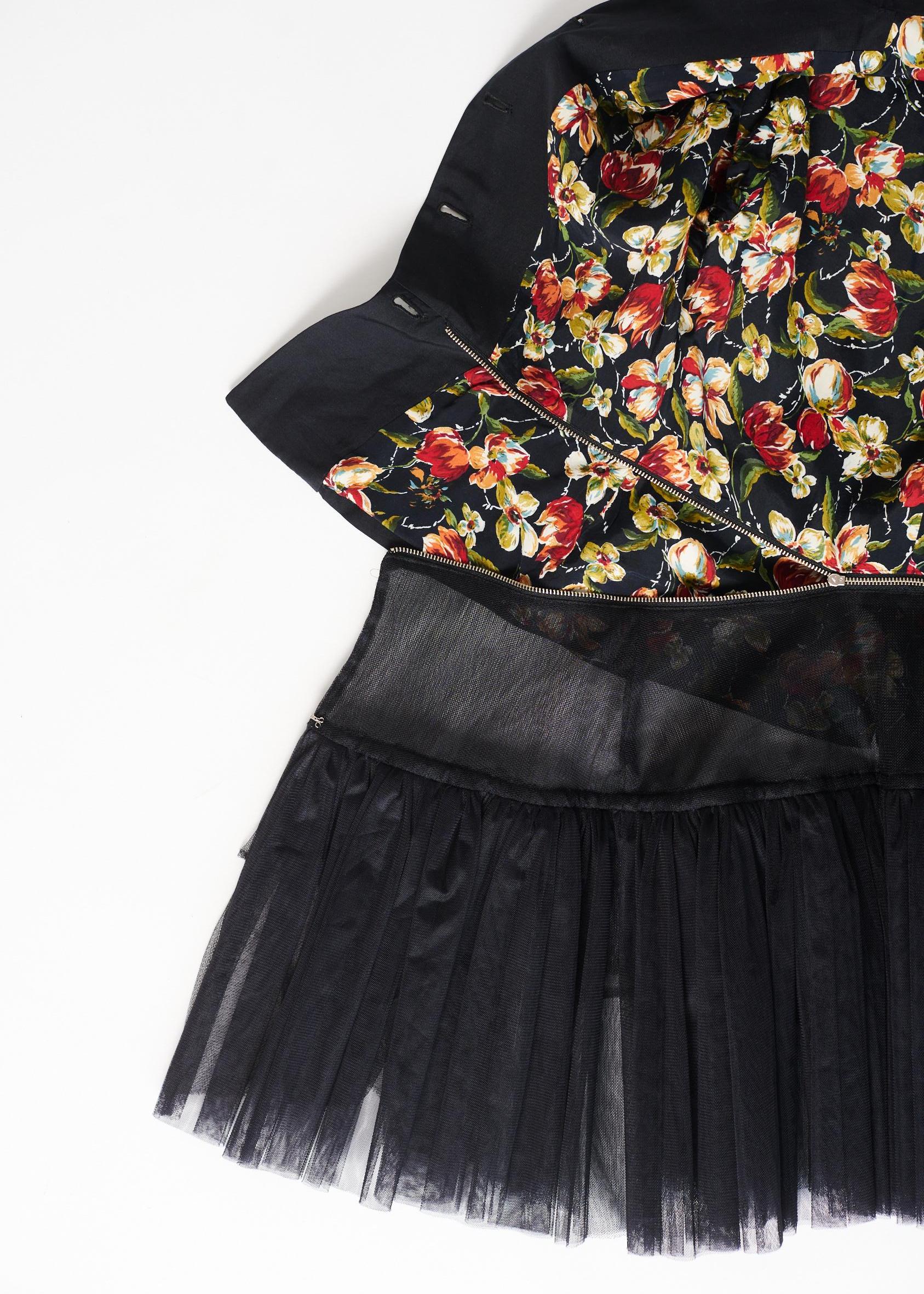 Jean Paul Gaultier Runway Frilly Tutu Blazer Jacket or Mini Dress, SS1991 For Sale 14