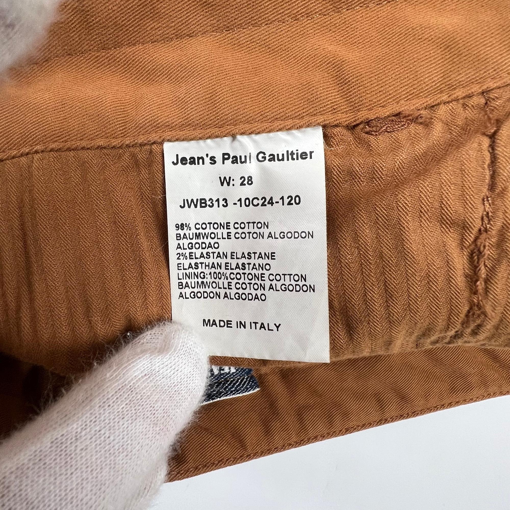 Jean Paul Gaultier Fringe Rust Pant (Size 28) For Sale 2
