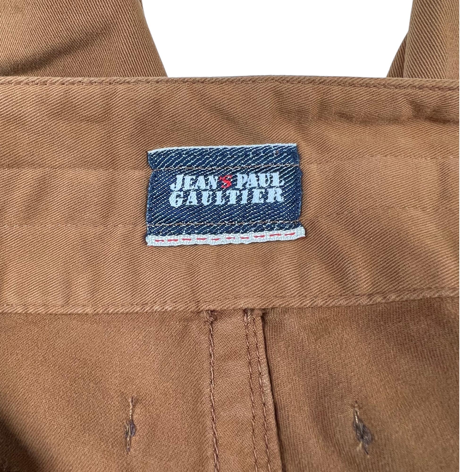 Jean Paul Gaultier Fringe Rust Pant (Size 28) For Sale 1