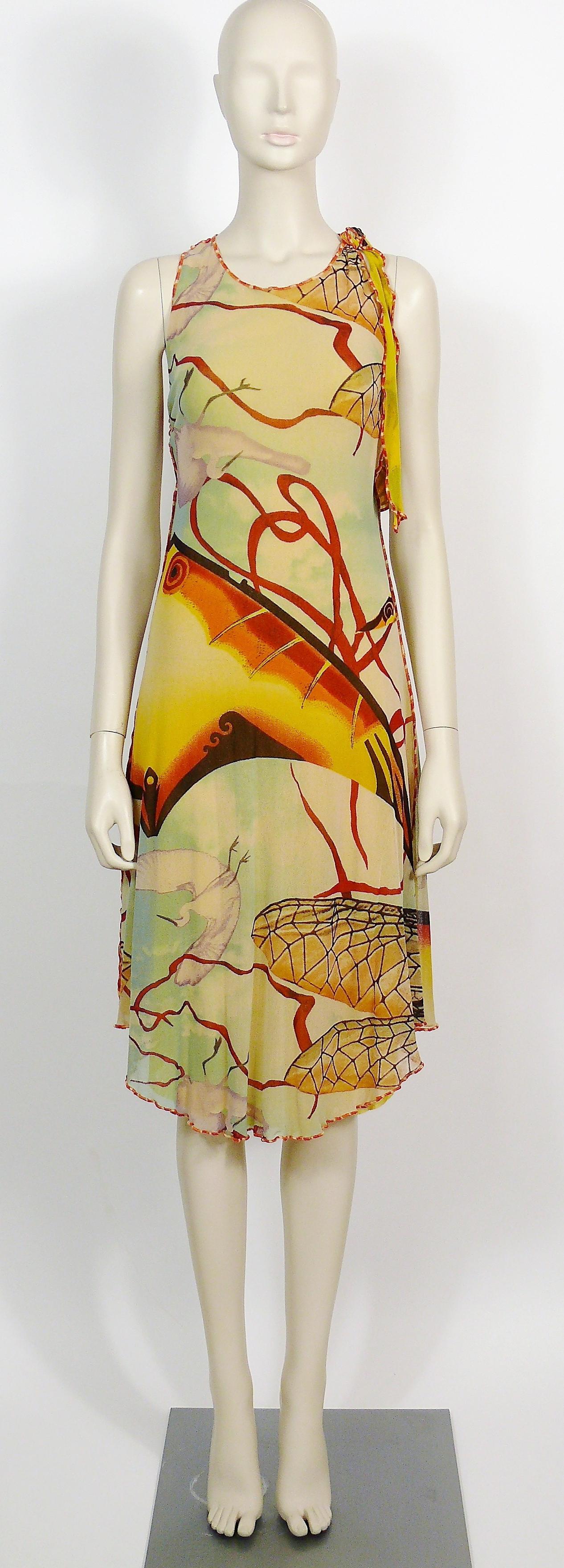 fuzzi mesh dress