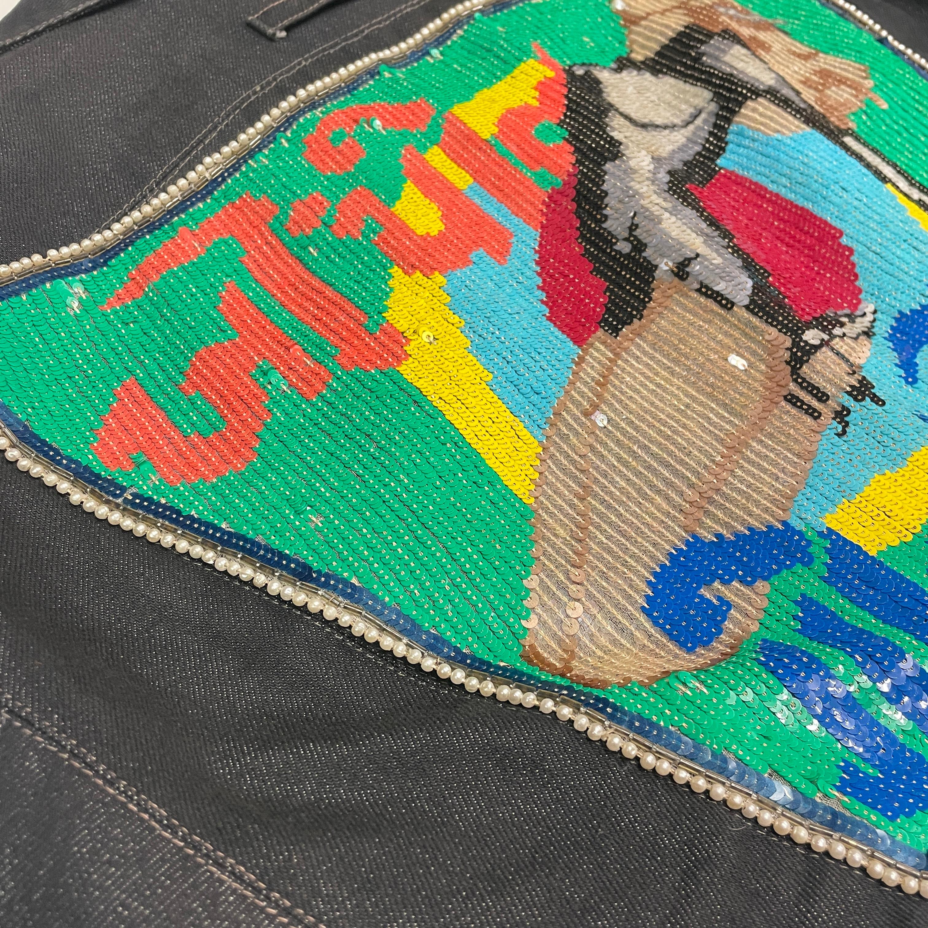 Jean Paul Gaultier Jeans Jacket 1980 Bon état à Venezia, IT