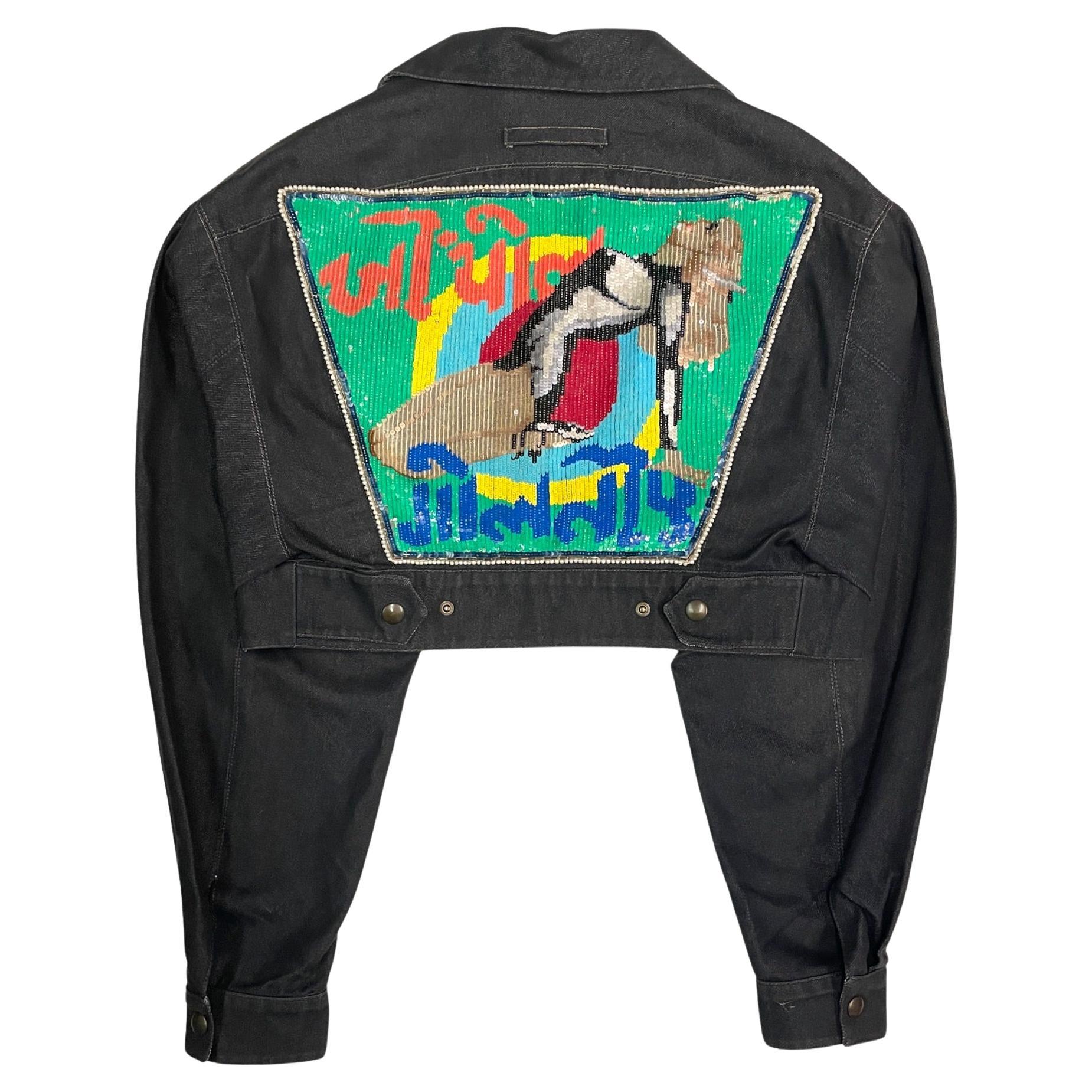 Jean Paul Gaultier Gibò Jacket 1980s For Sale