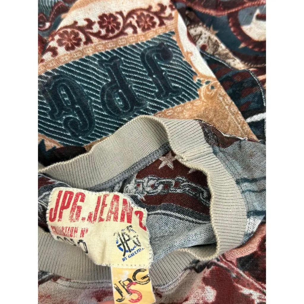 Jean Paul Gaultier Grafisches Netzkleid, c. Frühes 21. Jhdt. im Angebot 4