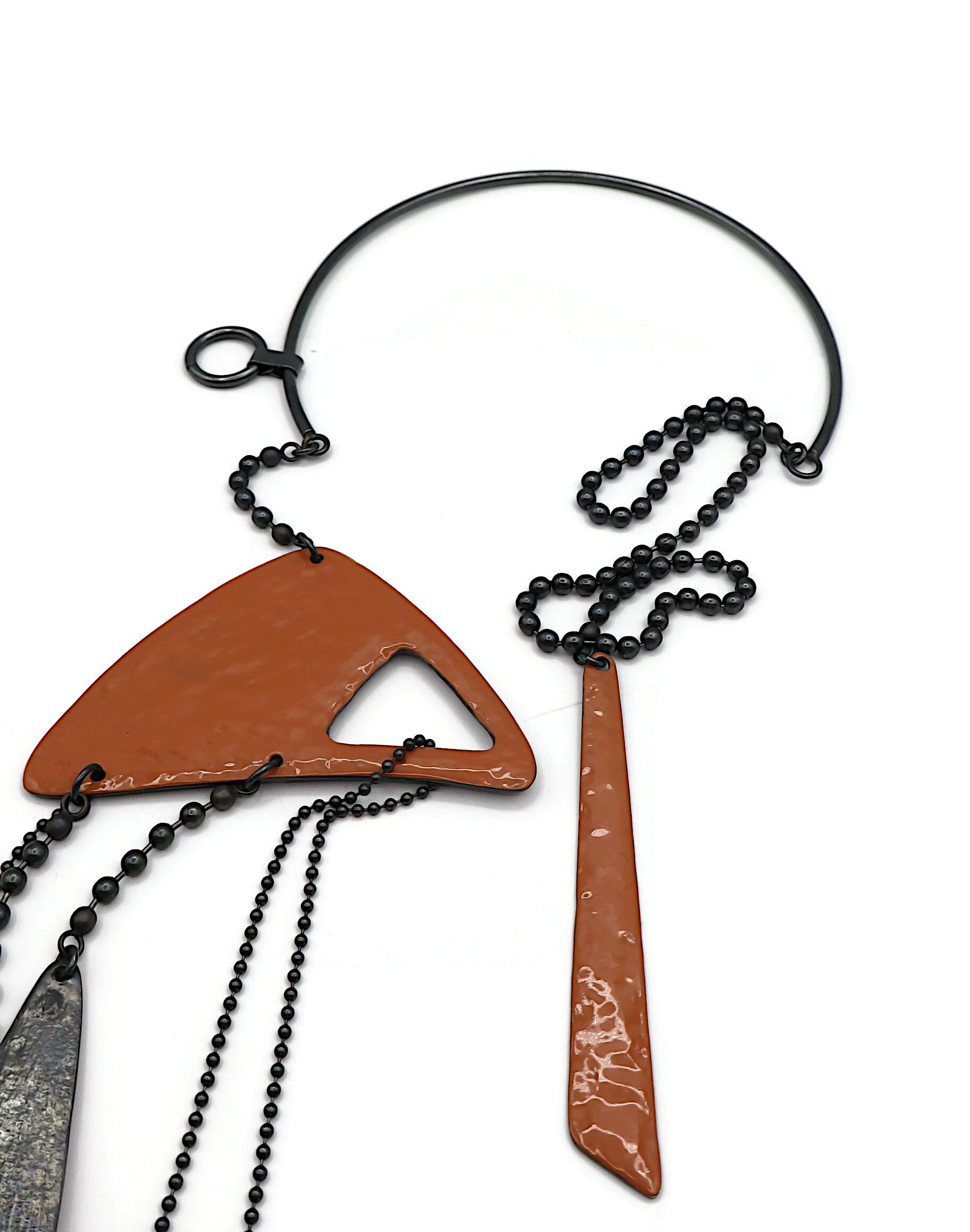 JEAN PAUL GAULTIER Collana Mobil Sautoir Appeso in vendita 7