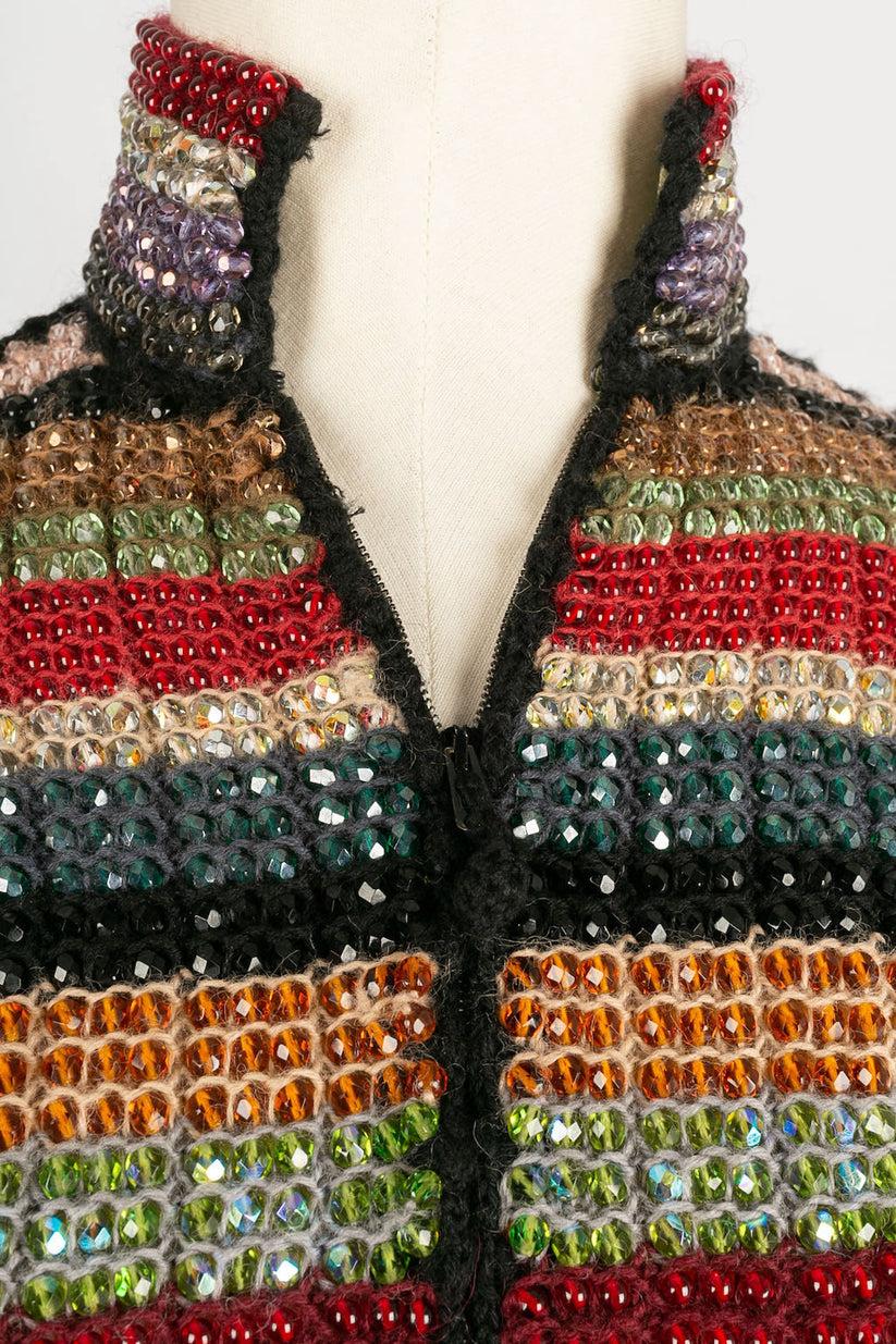 Jean-Paul Gaultier Haute Couture Patchwork Vest For Sale 1