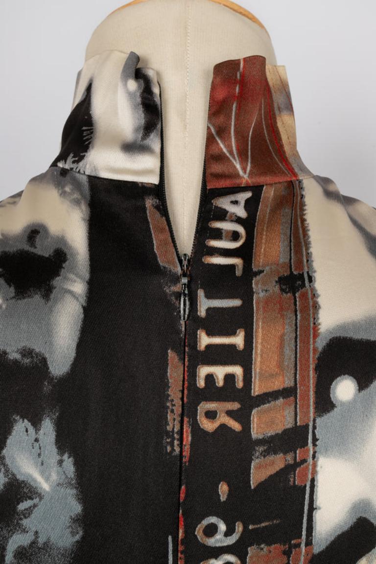 Jean-Paul Gaultier High-Neck Long-Sleeved Dress 1997-1998 For Sale 1