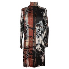 Jean-Paul Gaultier High-Neck Long-Sleeved Dress 1997-1998