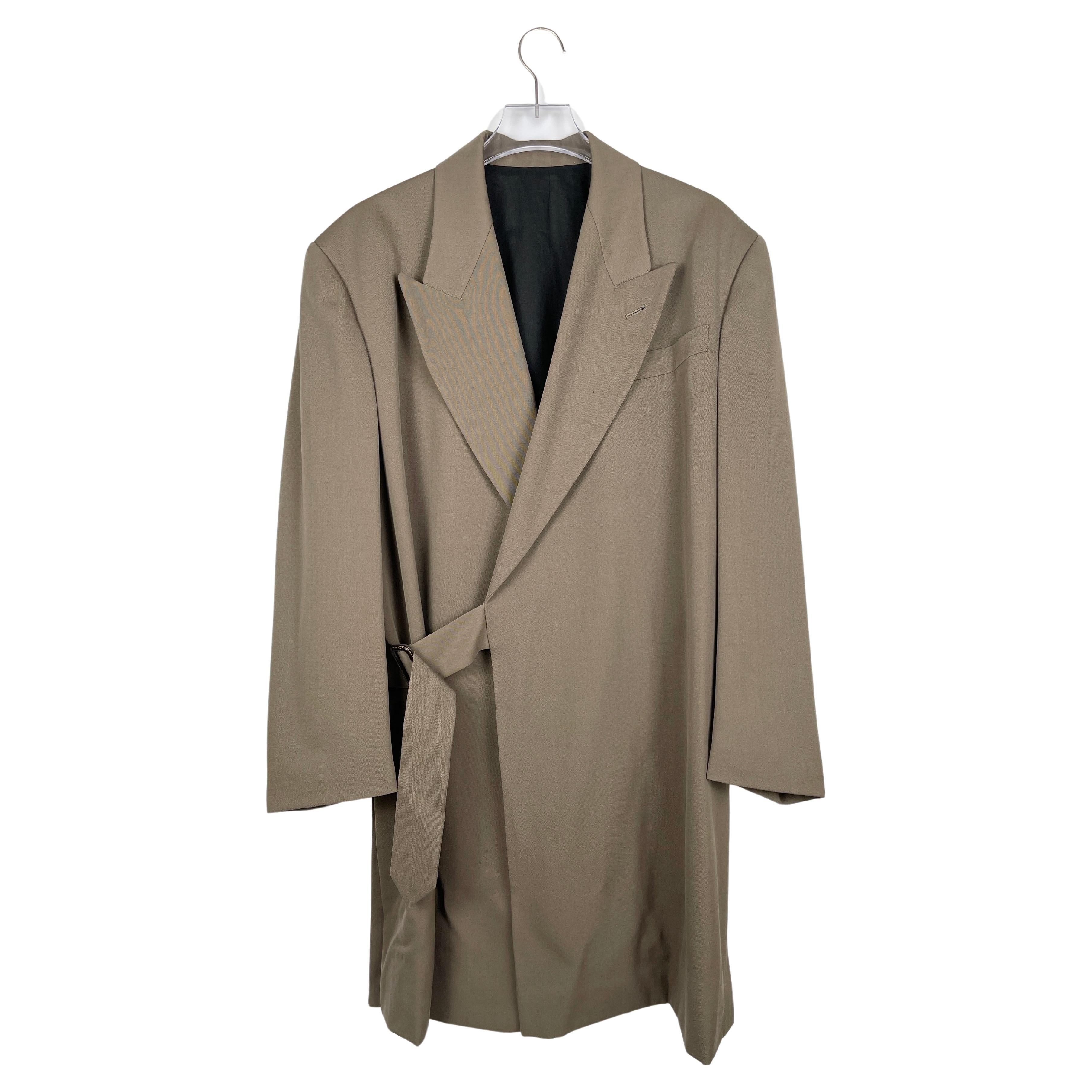 Jean Paul Gaultier HOMME 1990's Belted Coat For Sale