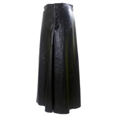 Jean Paul Gaultier Homme 1990 Cuir 'Hommes en jupes' Longueur totale