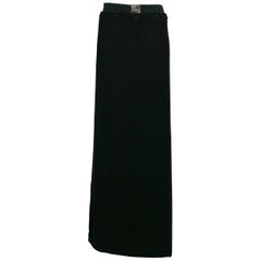 Jean Paul Gaultier Homme Vintage Black Wrap Skirt Trousers