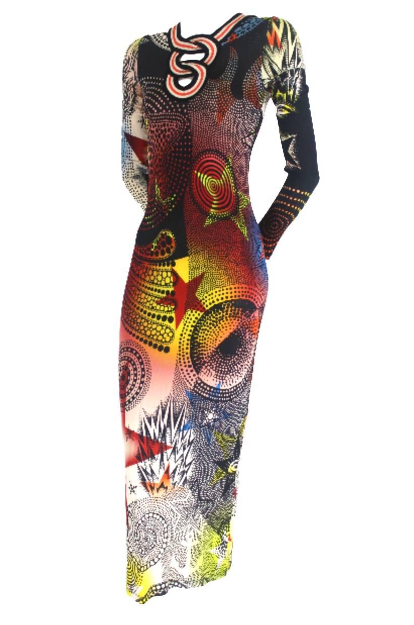 Brown Jean Paul Gaultier Hooded Dress