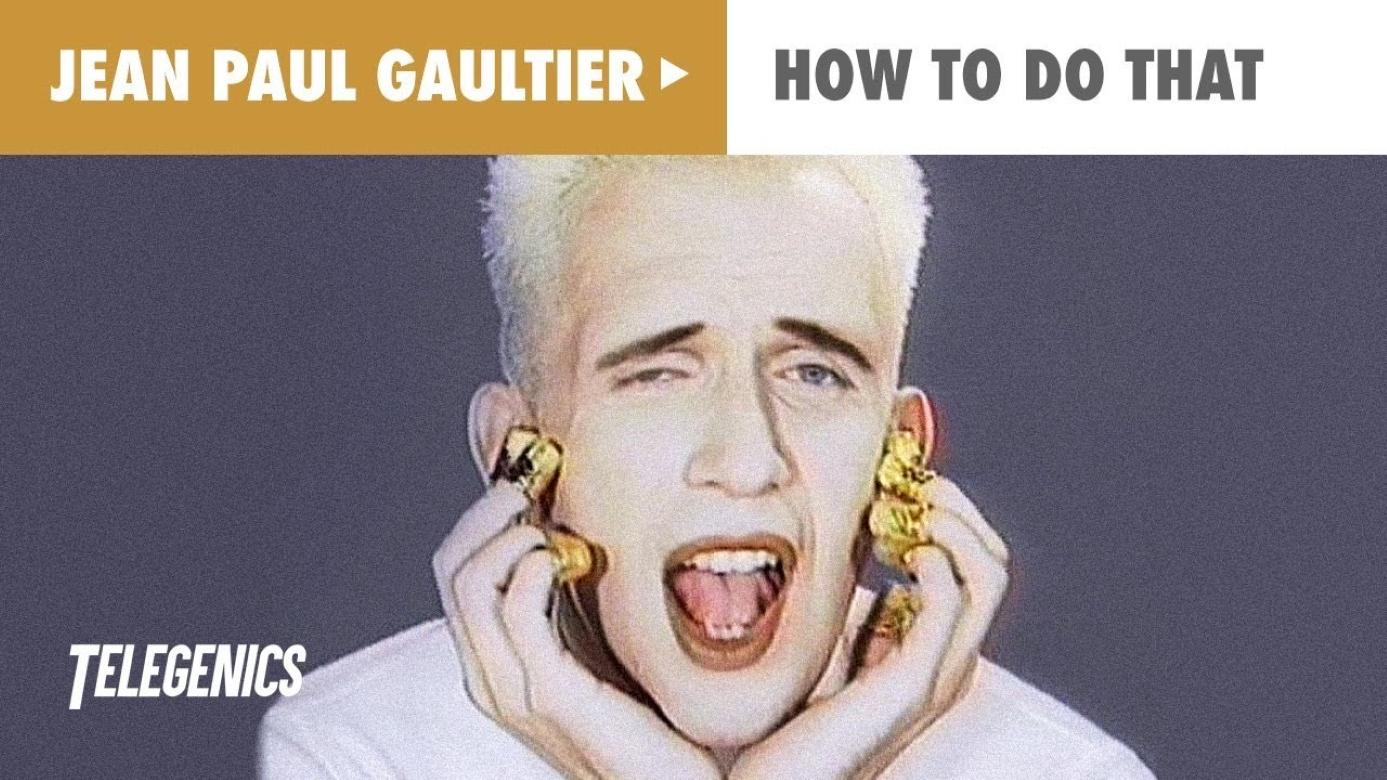 Jean Paul Gaultier  House Couture How to do that Music Video Shirt Top T-shirt 8
