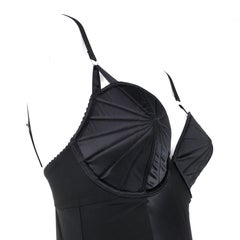 Jean Paul Gaultier Iconic Bra Satin Bustier / Bodysuit