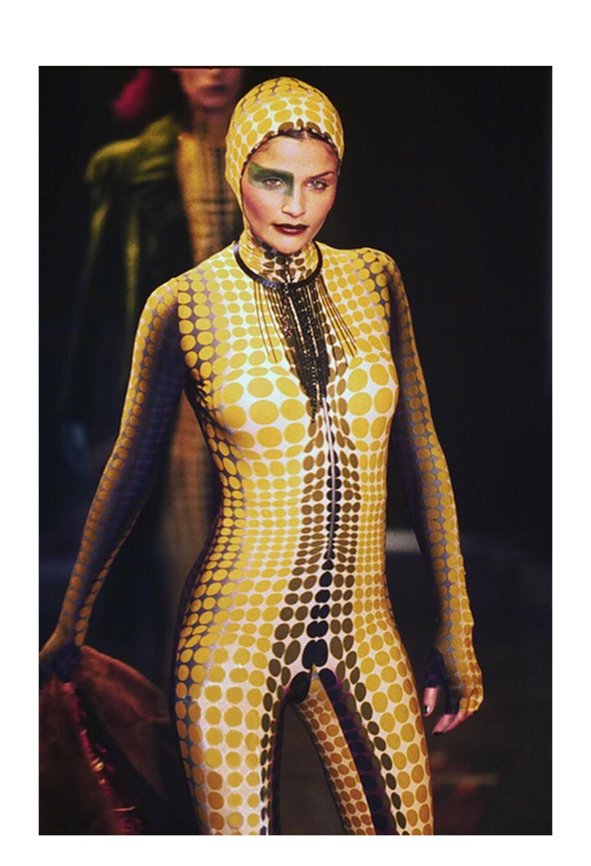 Resurrection is excited to offer an iconic vintage Jean Paul Gaultier yellow 