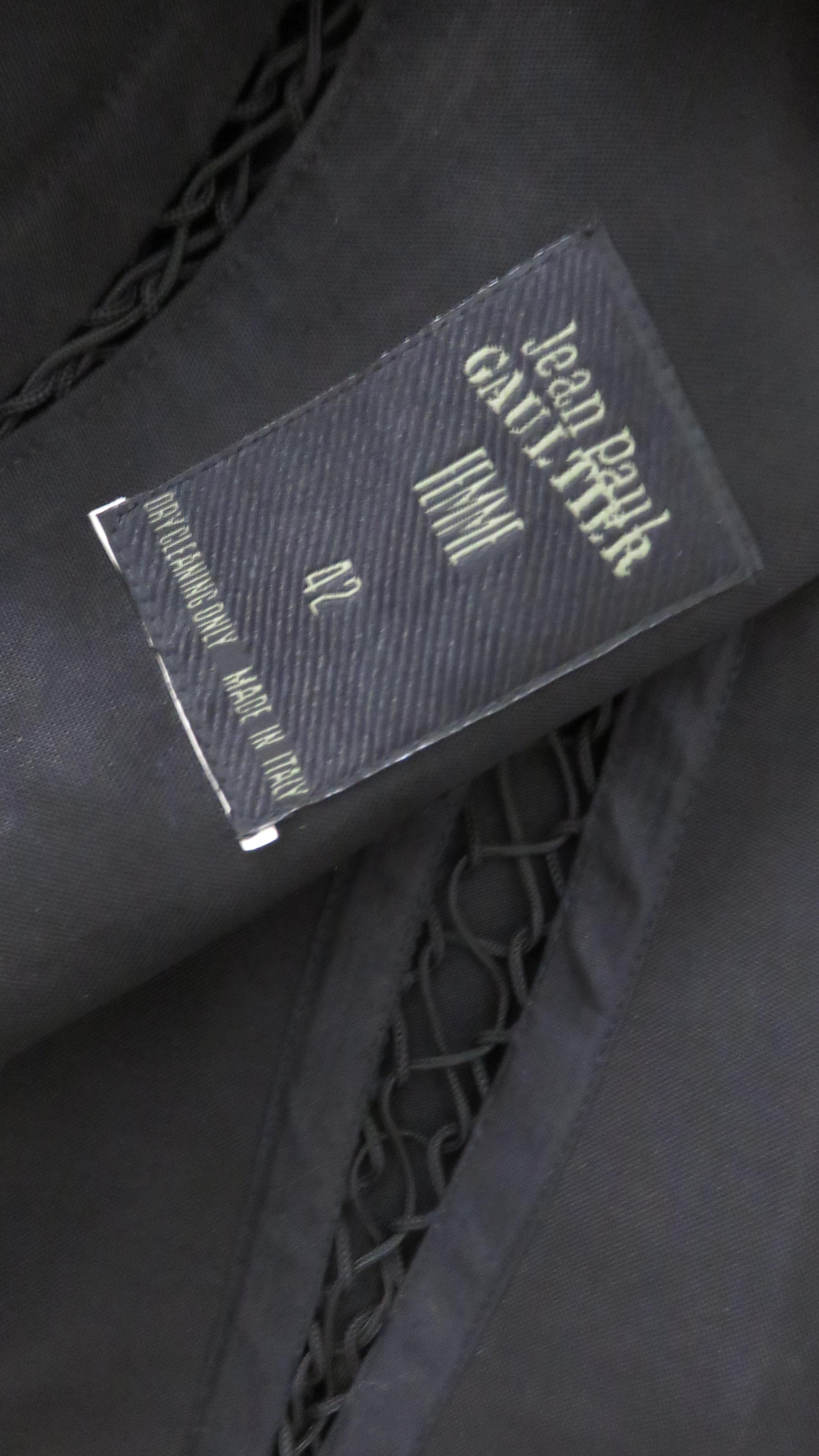 Jean Paul Gaultier Lace up Jacket For Sale 12