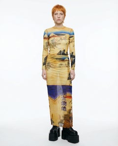 JEAN PAUL GAULTIER Mount Fuji mesh set SS 1999 JEAN PAUL GAULTIER Mount Fuji mesh set SS 1999