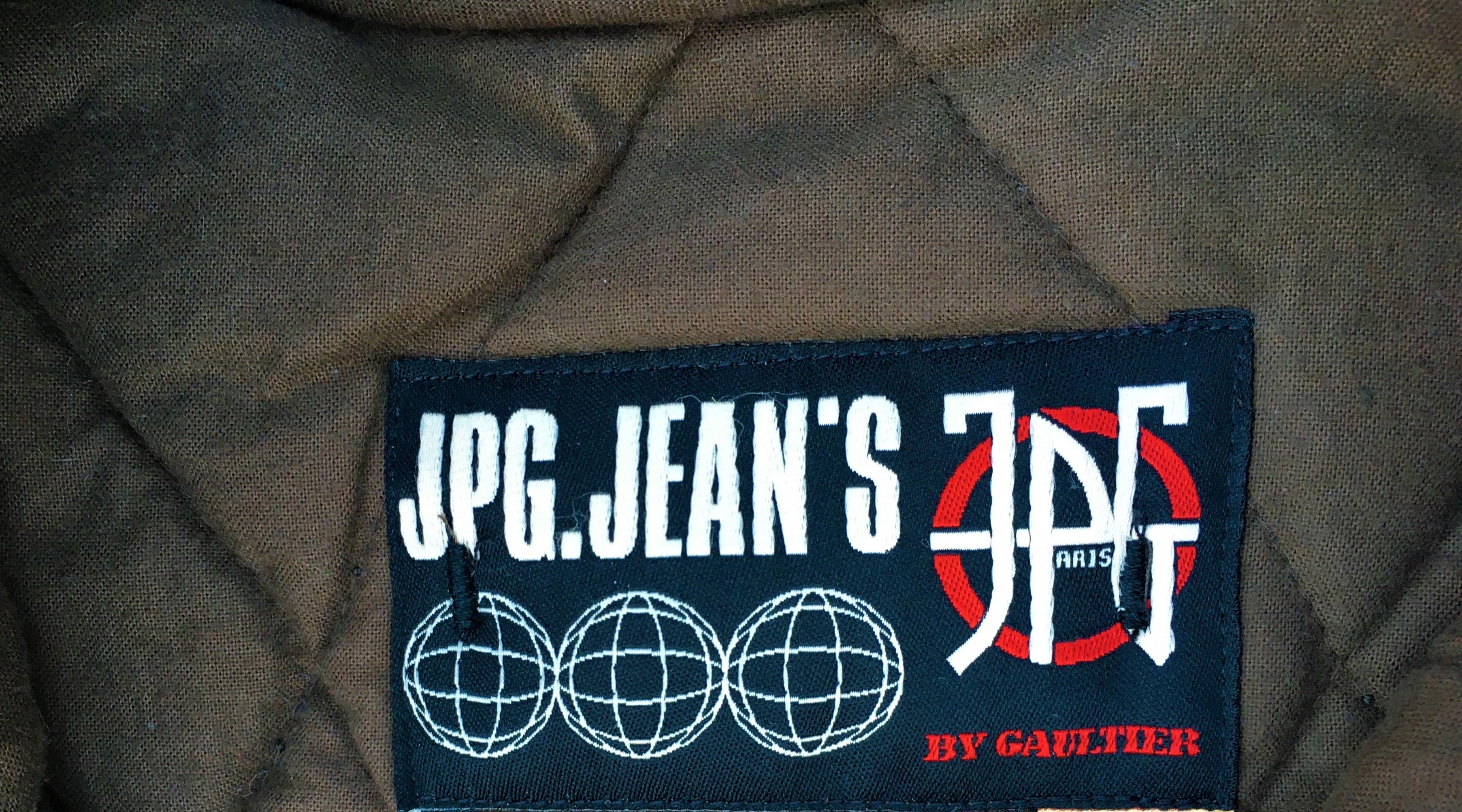 Jean Paul Gaultier Jeans OD Grün Manteau Bomber Fly Liner Pilot Vintage Jacke im Angebot 7