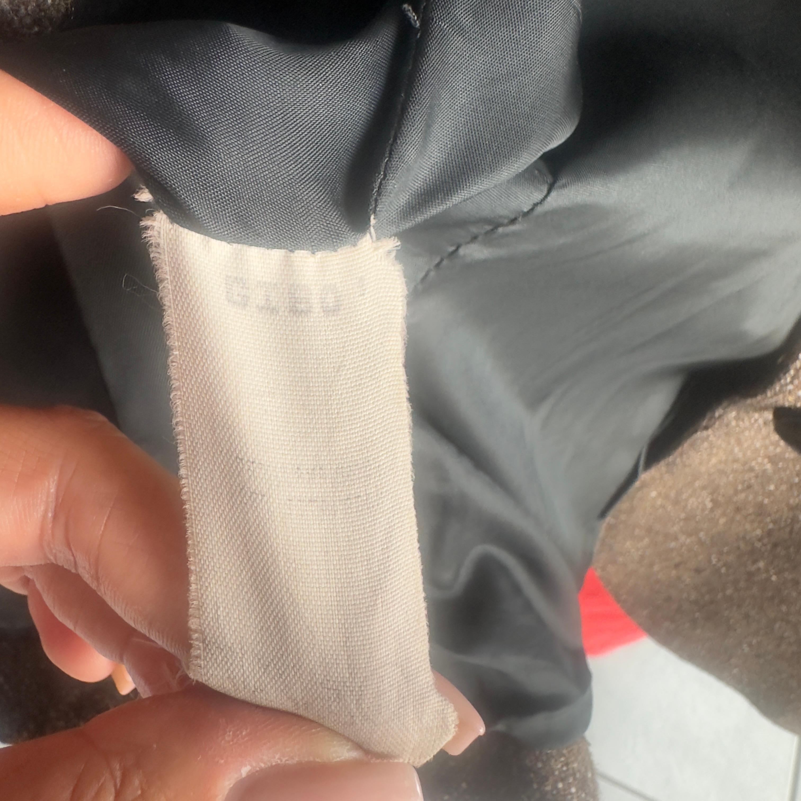 Jean Paul Gaultier 'Junior Gaultier' Blazer de lana marrón - Sastrería Vintage en venta 6