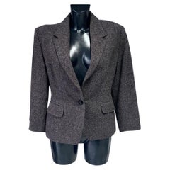Jean Paul Gaultier “Junior Gaultier” Blazer in Lana Marrone – Sartoriale Vintage