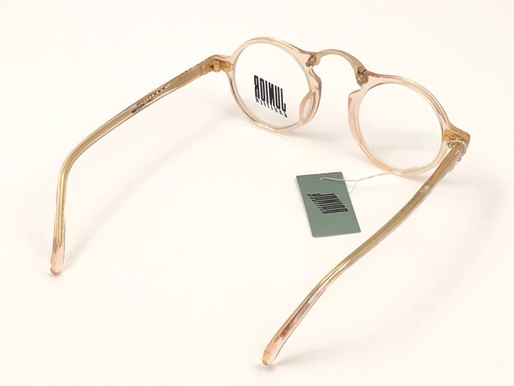 Jean Paul Gaultier Junior Transluzent 57 0271 Rx 90er Jahre  Sonnenbrille, hergestellt in Japan 3
