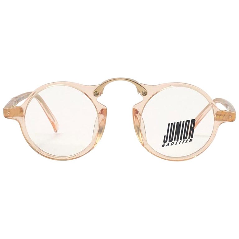 Jean Paul Gaultier Junior Translucent 57 0271 Rx 90´s Sunglasses Made in  Japan at 1stDibs