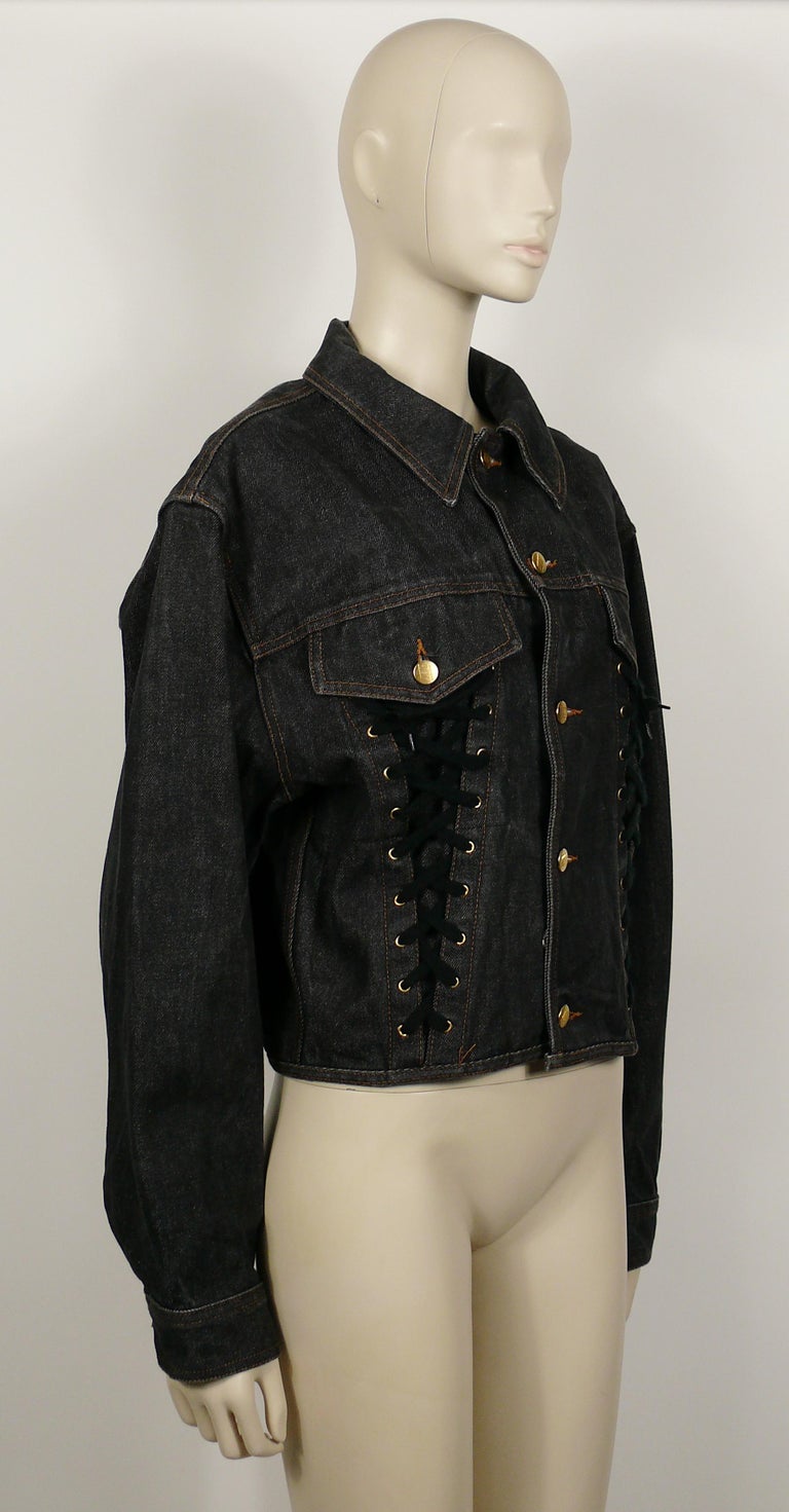ジャケット JeanPaul GAULTIER Jean Paul Gaultier Corset Denim Jacket s-l1200.png