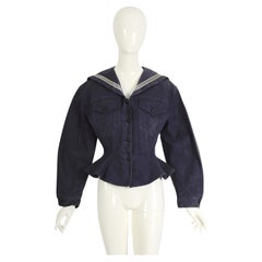 Chaqueta Jean Paul Gaultier Junior "Voyages autour du monde en 168 tenues" ss 1989