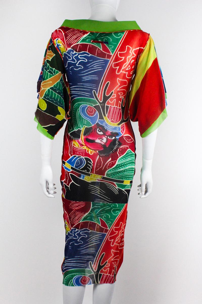 Jean Paul Gaultier Kimono Dress S/S 1999 In Excellent Condition In Norwich, GB