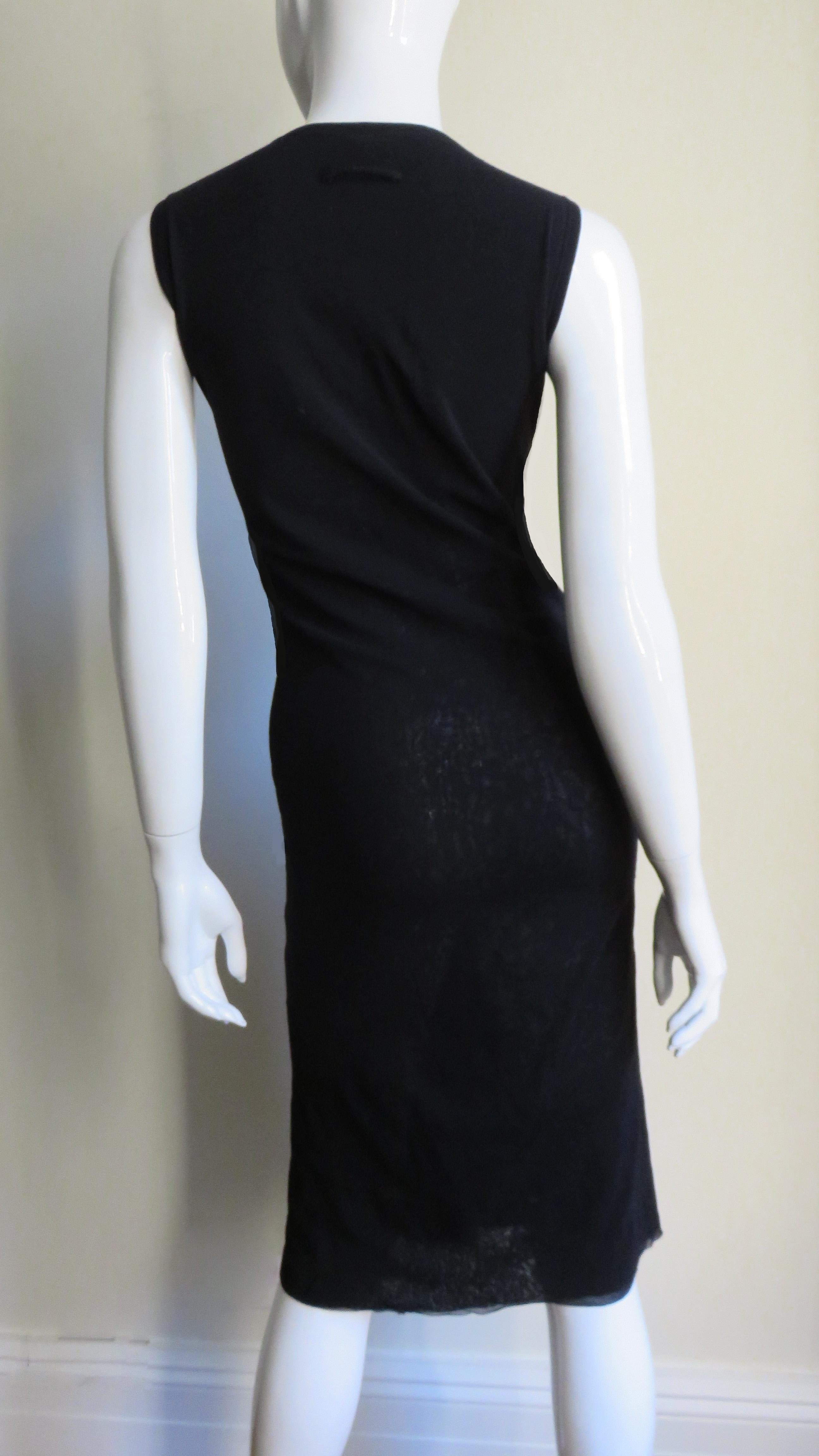Jean Paul Gaultier Leather Bodycon Dress 2