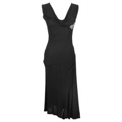 Jean-paul Gaultier Long Black Mesh Dress